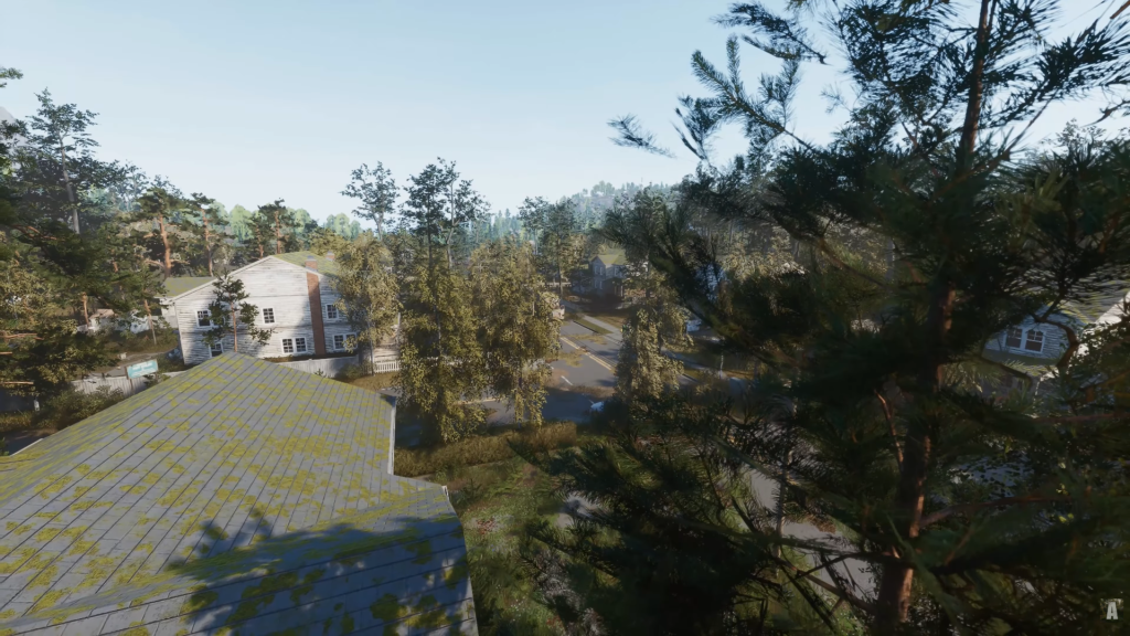 Ardem Screenshot High Up View Of A Town with Multiple Residential Houses