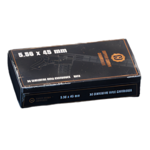 Box of 5.56 x 45mm Bullets